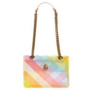 New Kurt Geiger Kensington Shoulder Bag in Vinyl.